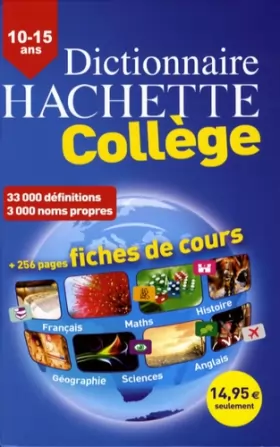 Couverture du produit · Dictionnaire Hachette Collège : 10-15 ans