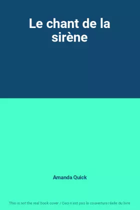 Couverture du produit · Le chant de la sirène