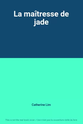 Couverture du produit · La maîtresse de jade