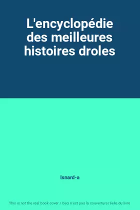 Couverture du produit · L'encyclopédie des meilleures histoires droles