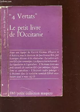 Couverture du produit · 4 VERTATS - LE PETIT LIVRE DE L'OCCITANIE -