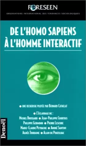Couverture du produit · De l'homo sapiens à l'homme interactif