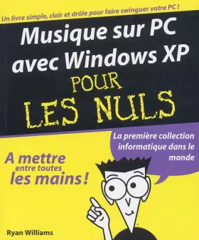 Couverture du produit · Musique sur PC avec Windows XP