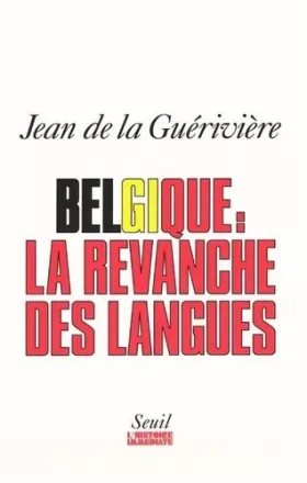 Couverture du produit · Belgique, la revanche des langues