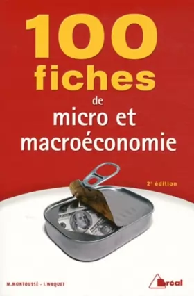Couverture du produit · 100 fiches de micro et macroéconomie