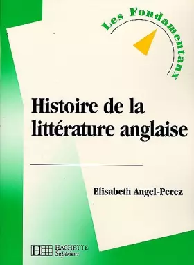Couverture du produit · L'histoire de la littérature anglaise, nouvelle édition
