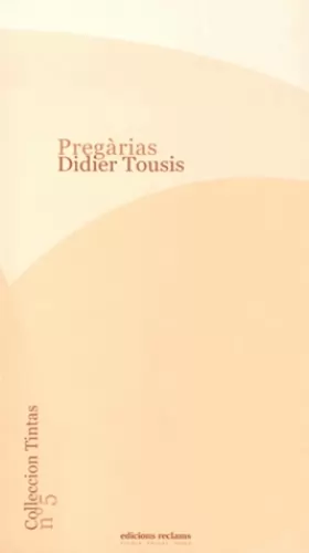 Couverture du produit · Pregàrias: Edition bilingue français-occitan