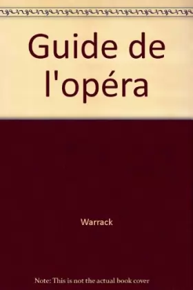 Couverture du produit · Guide de l'opéra