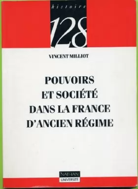 Couverture du produit · Pouvoirs et société dans la France d'Ancien régime