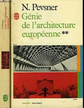 Couverture du produit · Génie de l'architecture européenne , tome 1