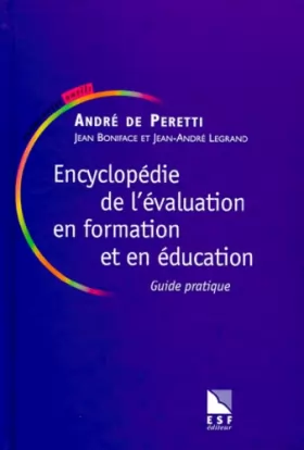 Couverture du produit · Encyclopédie de l'évaluation en formation et en éducation