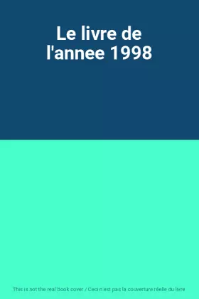 Couverture du produit · Le livre de l'annee 1998