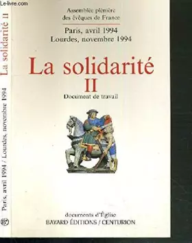 Couverture du produit · La solidarité (Documents d'Église)