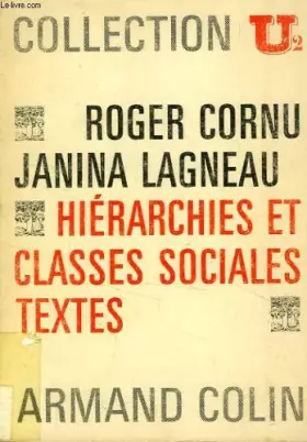 Couverture du produit · HIERARCHIES ET CLASSES SOCIALES