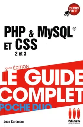 Couverture du produit · GUIDE COMPLET DUO PHP MYSQL ET CSS