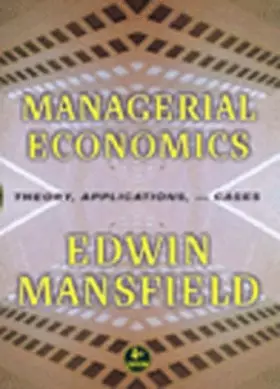 Couverture du produit · Managerial Economics: Theory, Applications, and Cases