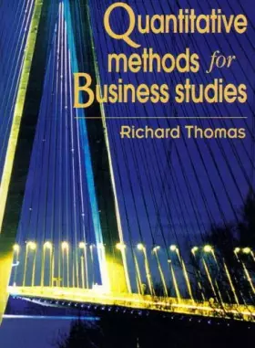 Couverture du produit · Quantitative Methods for Business Studies
