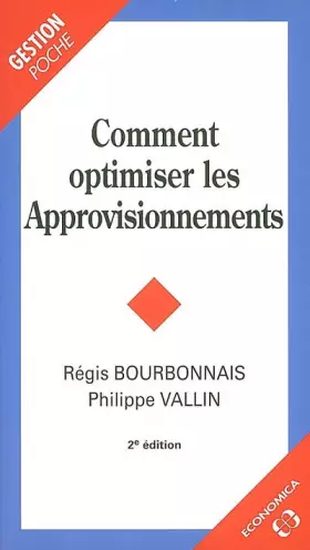 Couverture du produit · Comment opitmiser les Approvisonnements