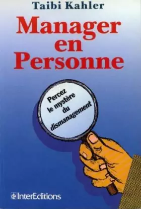Couverture du produit · Manager en personne