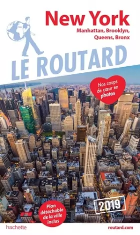 Couverture du produit · Guide du Routard New York 2019: Manatthan, Brooklyn, Queens, Bronx
