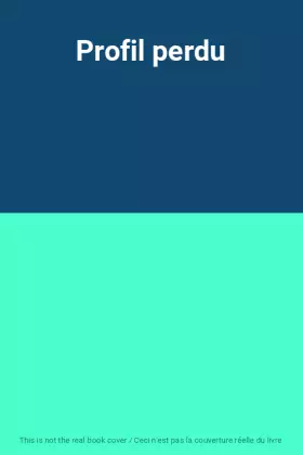 Couverture du produit · Profil perdu