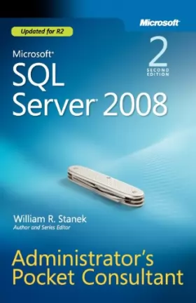 Couverture du produit · Microsoft SQL Server 2008: Administrator's Pocket Consultant