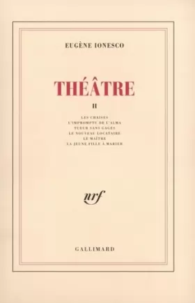 Couverture du produit · Théâtre, tome 2