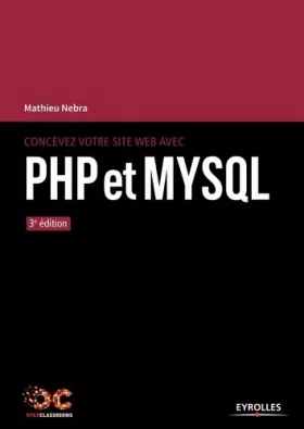 Couverture du produit · Concevez votre site web avec PHP et MySQL
