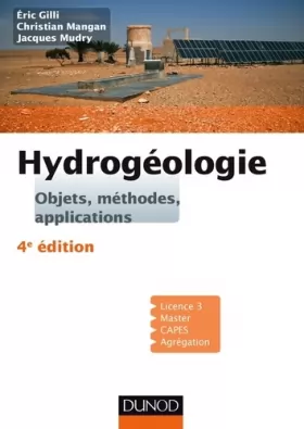 Couverture du produit · Hydrogéologie - 4e éd. - Objets, méthodes, applications: Objets, méthodes, applications