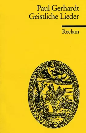 Couverture du produit · Geistliche Lieder.