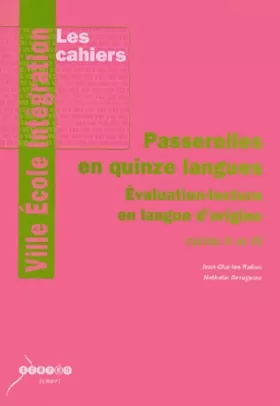 Couverture du produit · Passerelles en quinze langues: Evaluation-lecture en langue d'origine