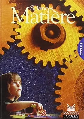 Couverture du produit · Matière cycle 3 : livre document