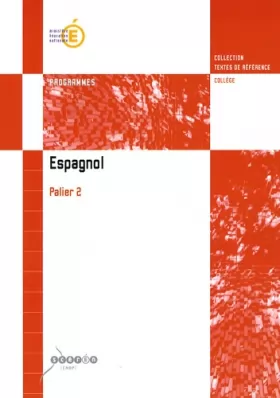 Couverture du produit · Espagnol palier 2: Programmes