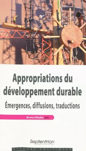 Couverture du produit · Appropriations du développement durable : Emergences, diffusions, traductions