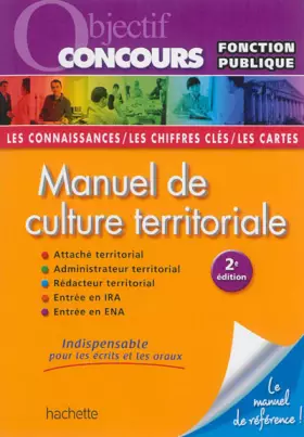 Couverture du produit · Manuel de culture territoriale