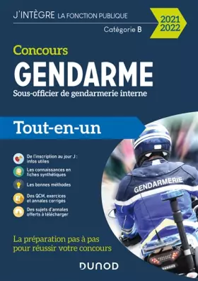 Couverture du produit · Concours Sous-officier de gendarmerie interne - 2021-2022 (2021-2022)