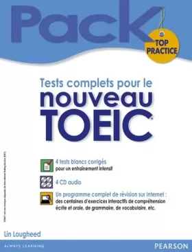 Couverture du produit · Pack "Top Practice" : Tests complets pour le nouveau TOEIC