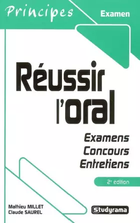 Couverture du produit · Réussir l'oral : Examens, concours, entretiens
