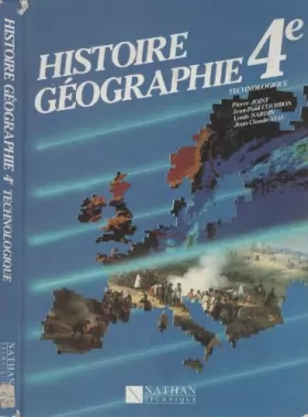Couverture du produit · Histoire geographie 4e technologiques eleve  édition 1988