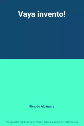 Couverture du produit · Vaya invento!