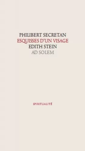 Couverture du produit · Edith Stein: Esquisses d'un visage