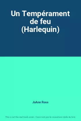 Couverture du produit · Un Tempérament de feu (Harlequin)