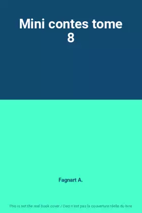 Couverture du produit · Mini contes tome 8