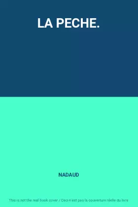 Couverture du produit · LA PECHE.
