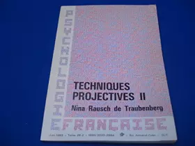 Couverture du produit · Techniques Projectives II.