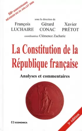 Couverture du produit · La Constitution de la République française : Analyses et commentaires