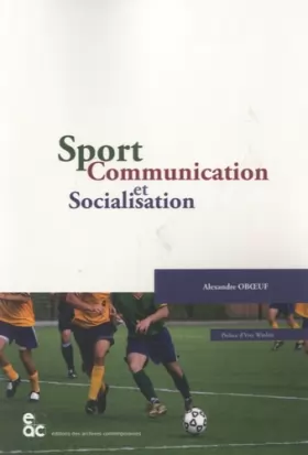 Couverture du produit · Sport, communication et socialisation
