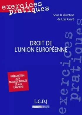 Couverture du produit · Droit de l'Union Européenne, 2ème édition