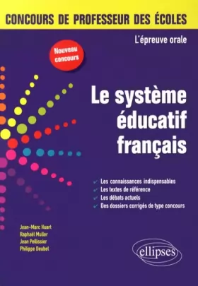 Couverture du produit · L'Épreuve Orale le Système Éducatif Français CRPE Nouveau Concours