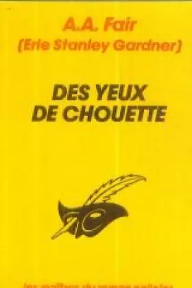 Couverture du produit · Des yeux de chouette